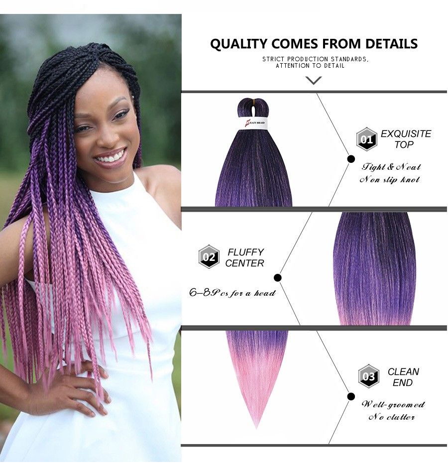 New Shanghair Easy Braiding Hair Extensions 26 New Shanghair Easy Braiding Hair Extensions 26