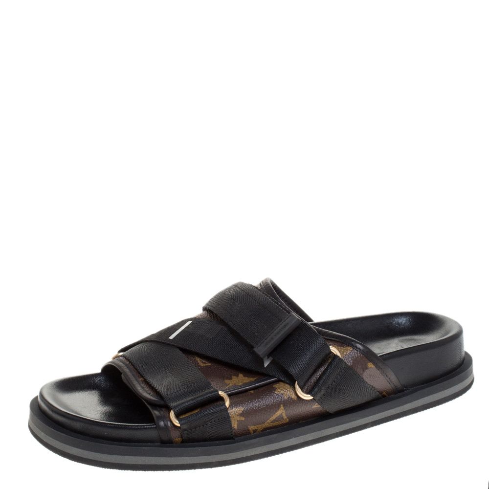NEW Designer Sandal For Men Honolulu Mule Leather Platform Slipper