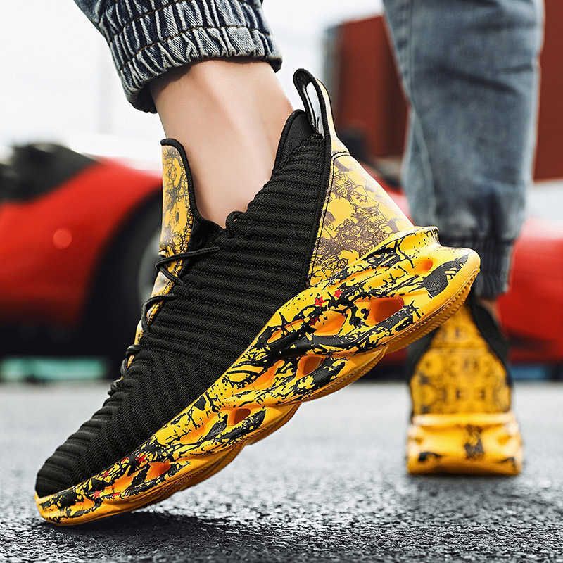 chunky platform trainers mens