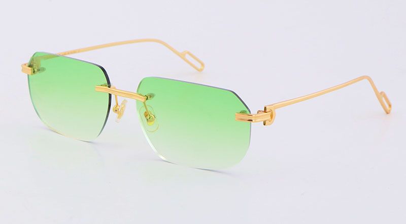 Gold Ice Green Lens