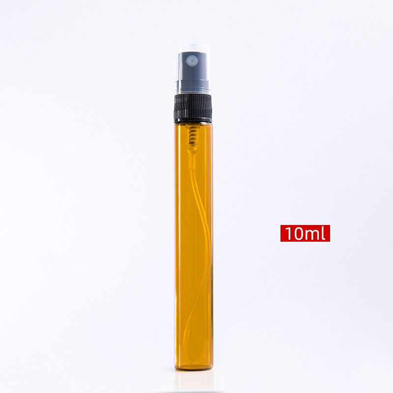 10ml amber Black spray clear cover