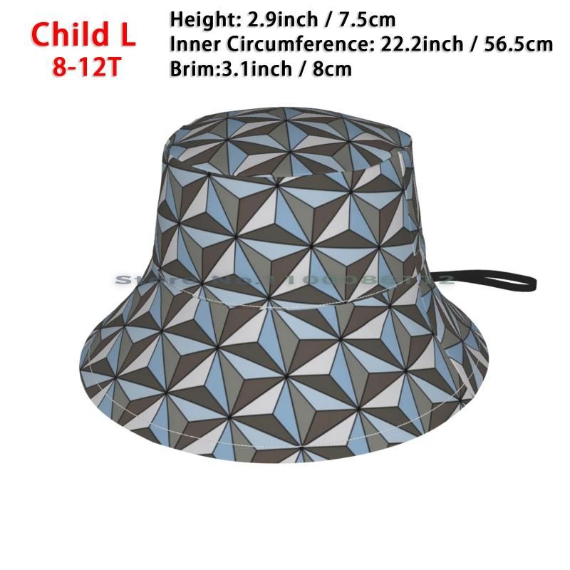 Sombrero de cubo infantil - L