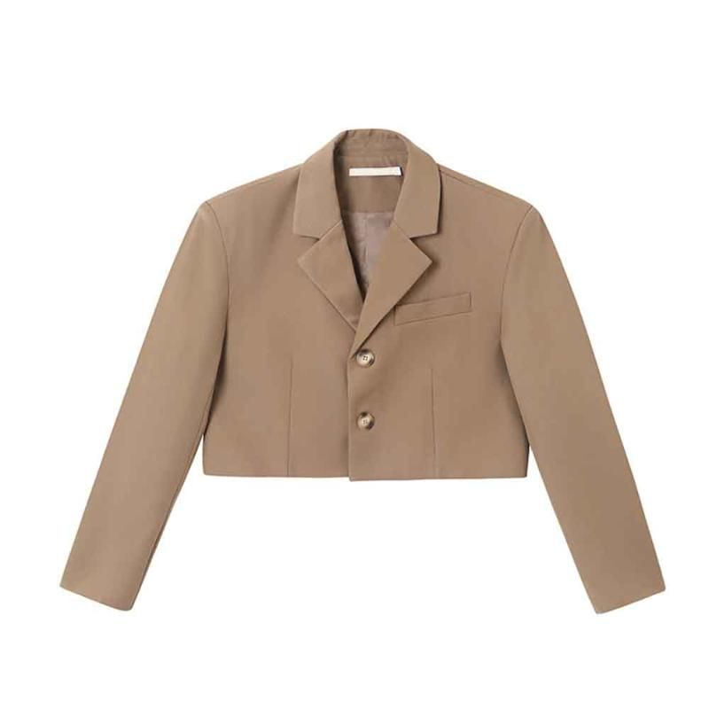 khaki blazer