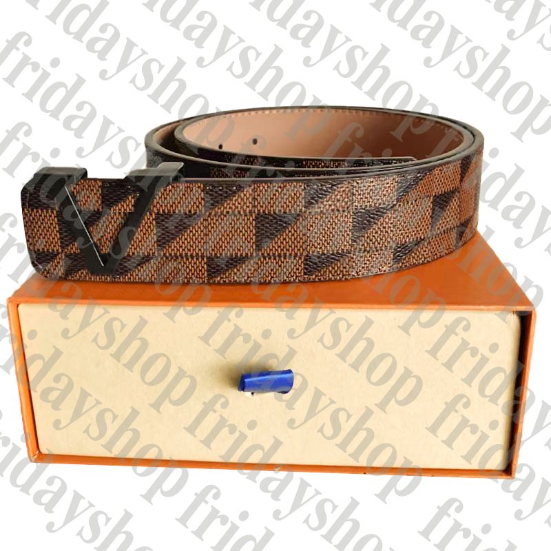 4 # Damier Brown + fivela preta