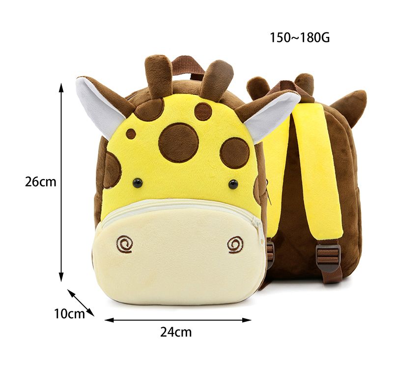 Mochilas de peluche para niños pequeños Niñas Animales Bolsos de dibujos animados Animales Juguetes