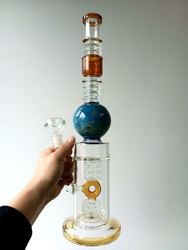 18 inch Glass Water Bong