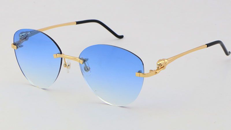 Gold Blue Lens