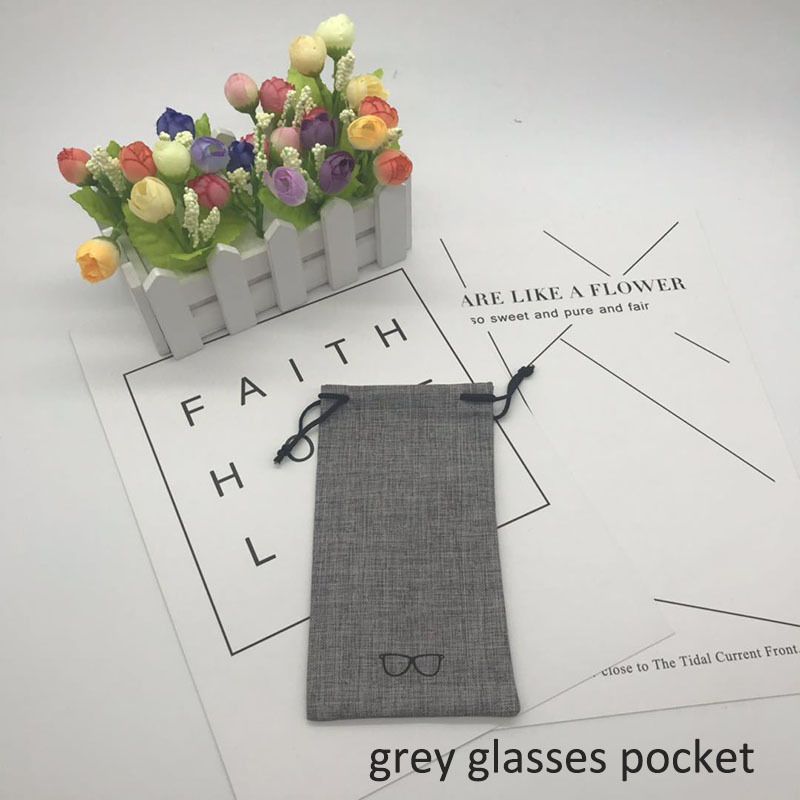 Grey Glasses Pocket