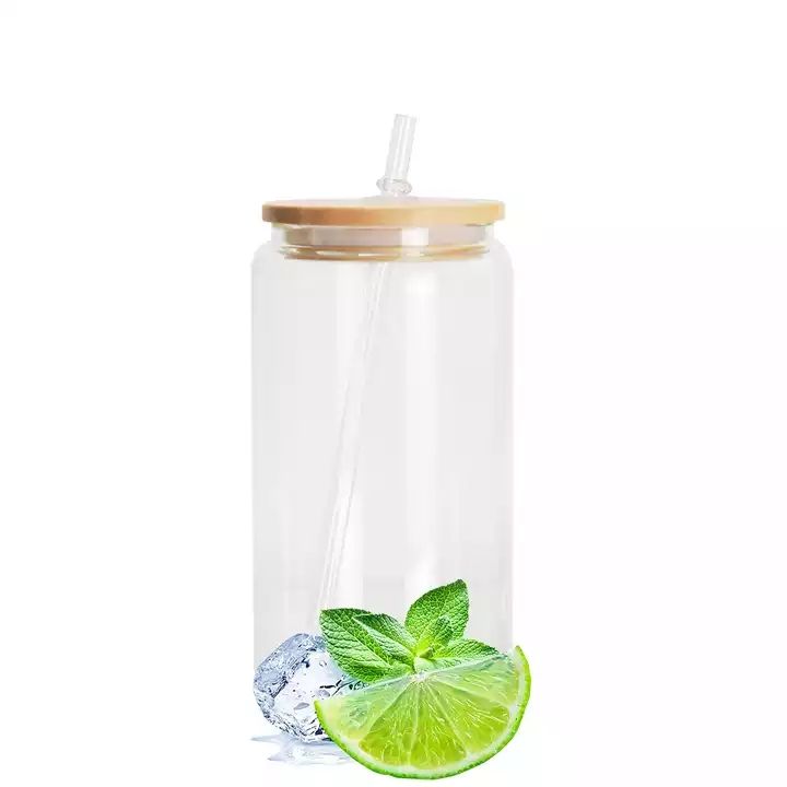 Mur simple transparent de 16 oz