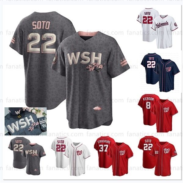 Compra 22 Juan Soto Washington 2022 Cherry Blossom City Connect Nationals  Jersey Nelson Cruz Darren Baker Riley Adams Gerardo Parra Escobar Josh Bell  Robles Barato | Entrega Rápida Y Calidad | Es.Dhgate