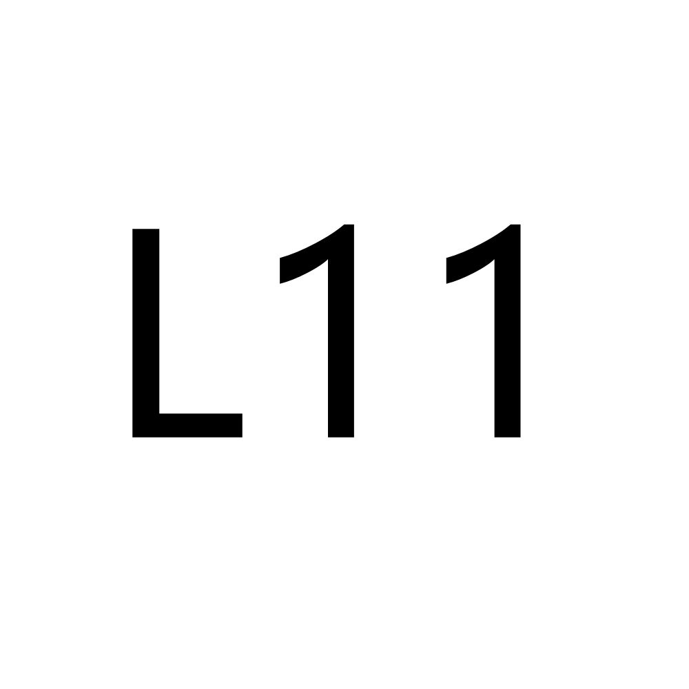 L11 - 다미 화이트 + 실버 L 버클 (80)