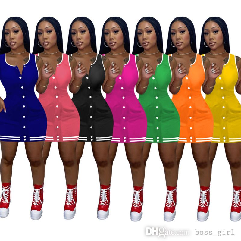 2022 Designer Womens Baseball Dresses 