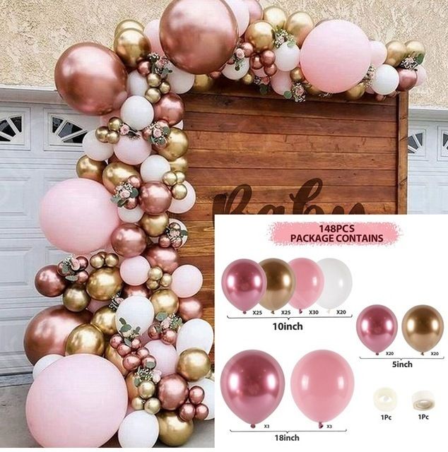 148pcs palloncini.