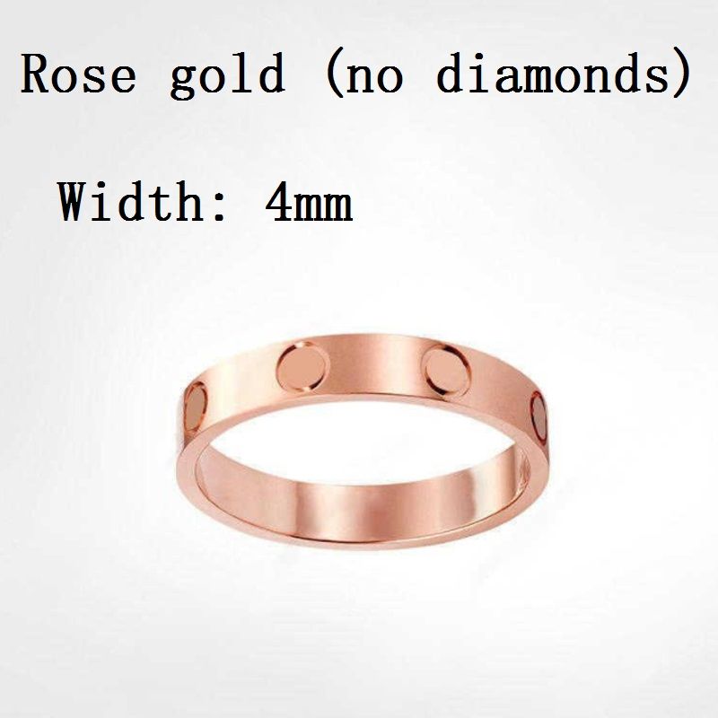 4 mm rose geen diamant