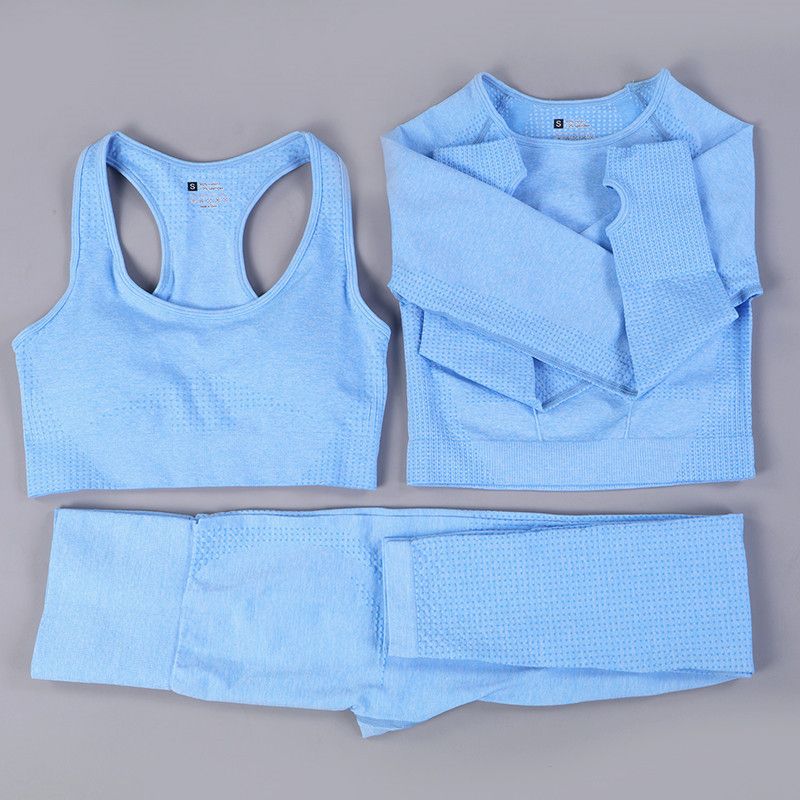 Sky Blue 3pcs