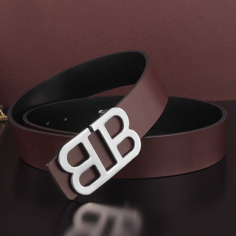 brown-silver buckle