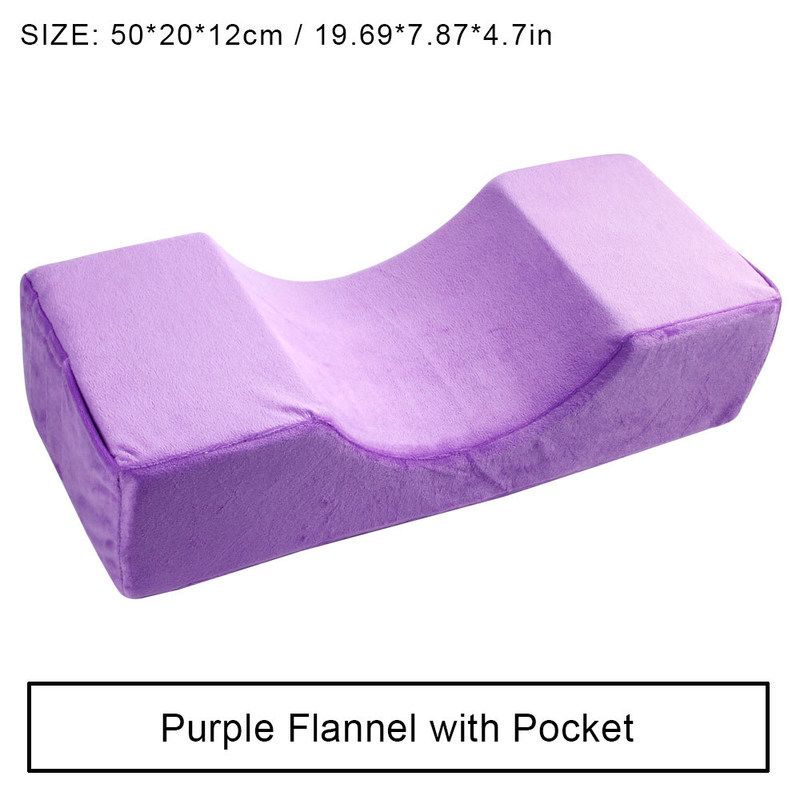 Purpurowy Flanel Pillo.