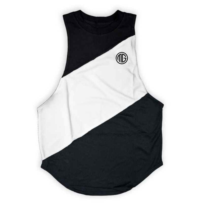 Black White Vest