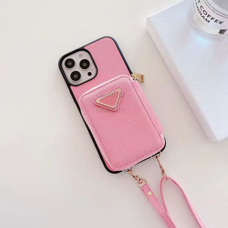 Pink P (handväska med lanyard)