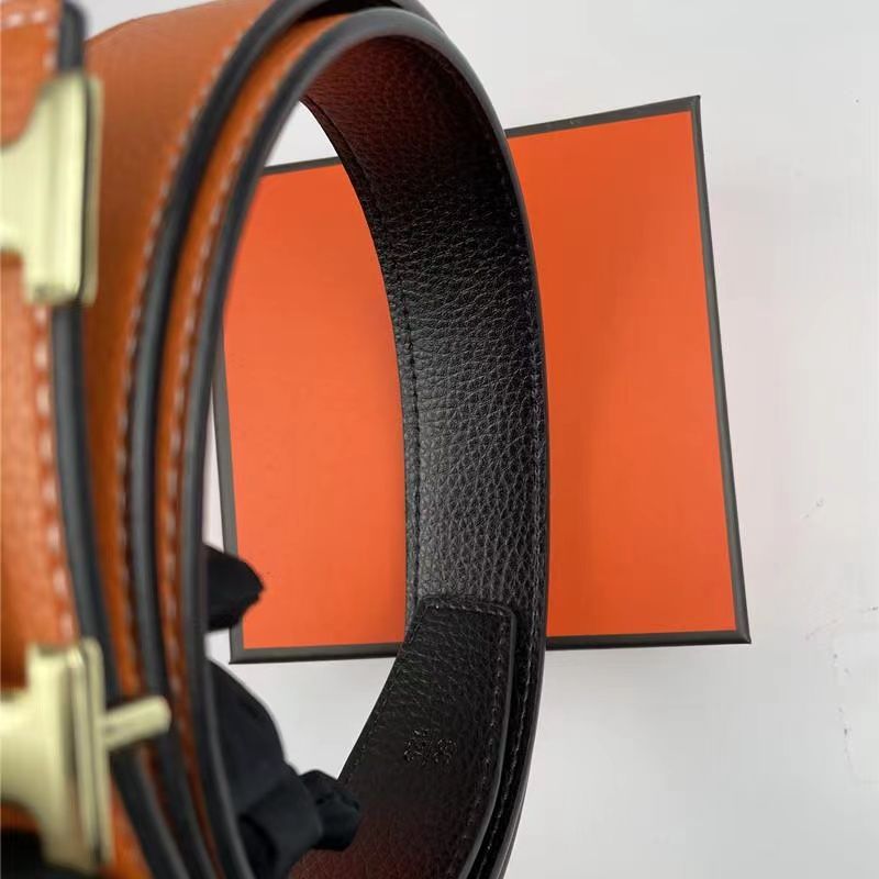 Orange Belt + Guldspänne (med låda)