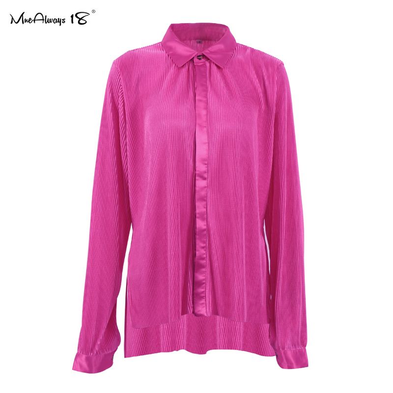 Chemise rose vif