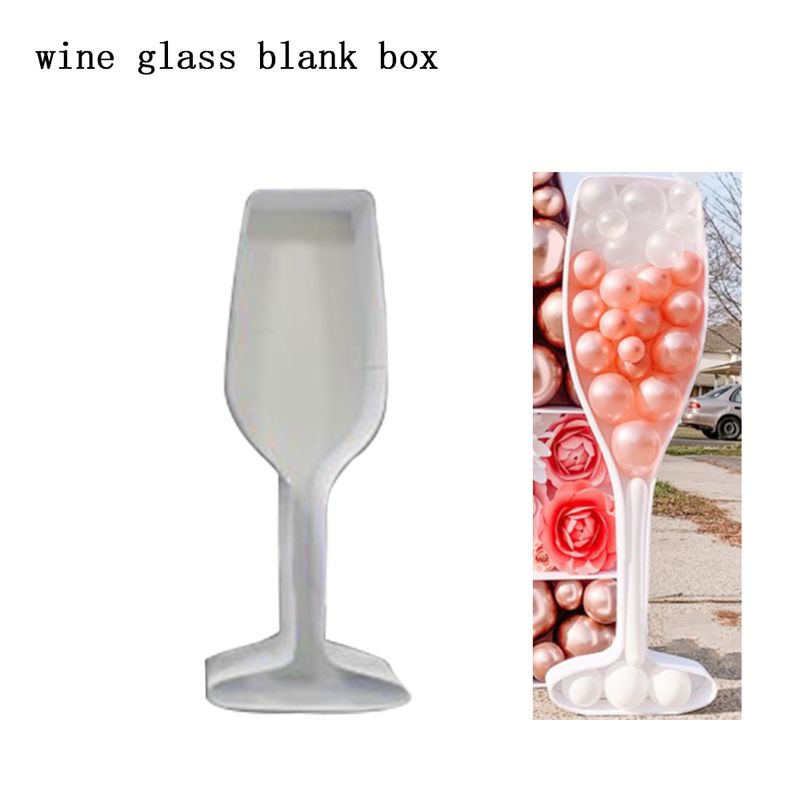 Pudełko szklane wina