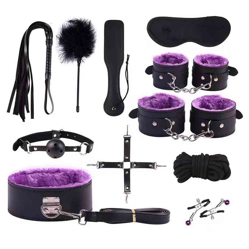 Conjunto de raquete longo de 11 - roxo