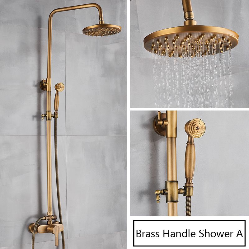 Brass handle A