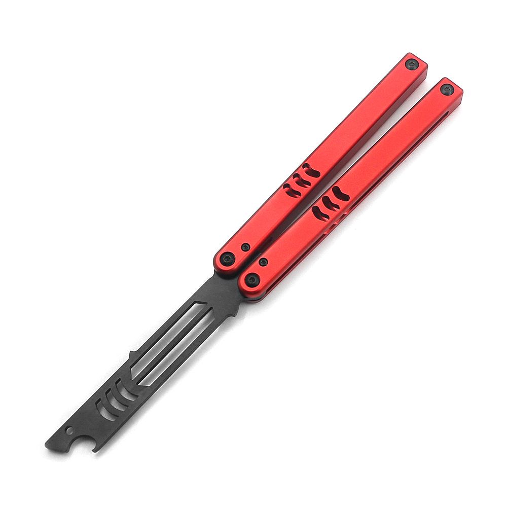 Red and black blade