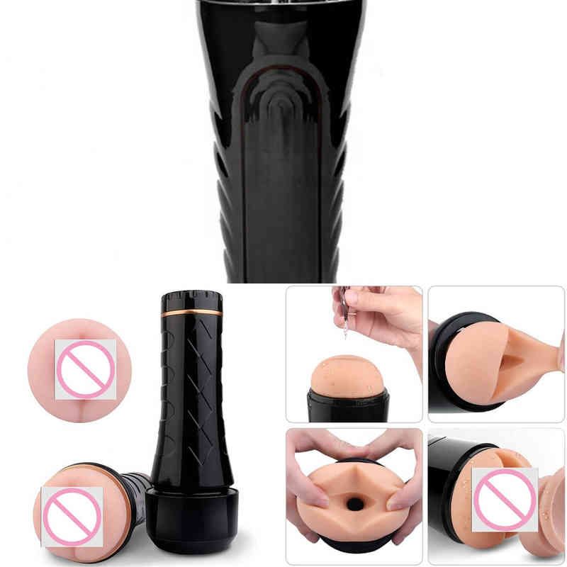 NXY Sex Men Masturbators Bset Sale Male Masturbation Aircraft Cup Home Made Masturbator Pussy Toys For From Silconedildos, $12.65 DHgate photo