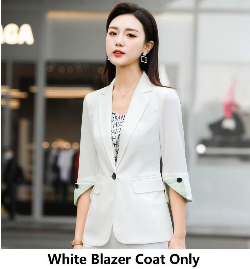 White Blazer Coat