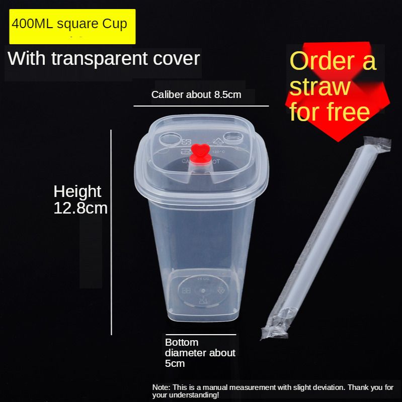 Quadrat 400ml-25pcs