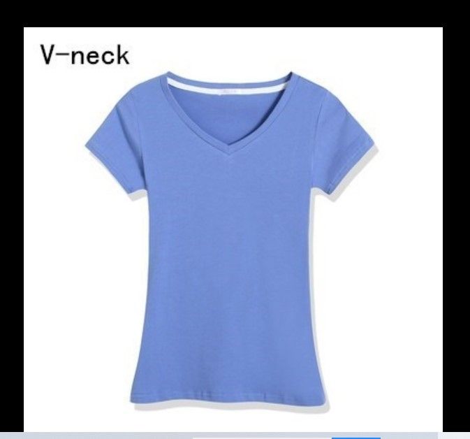 as picture V-neck