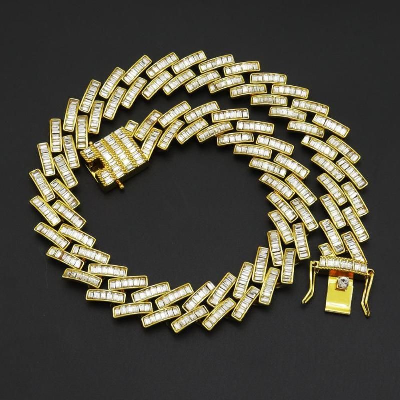 Guld halsband 18inch