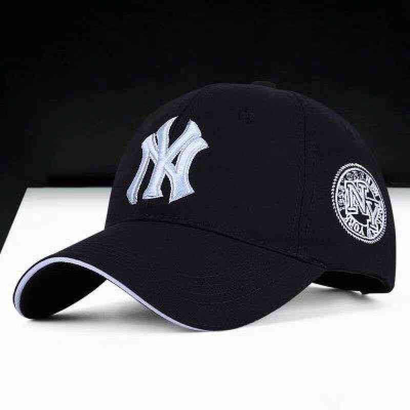 80091 NY Baseball Cap Black