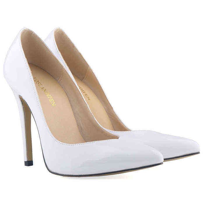 302-21 White Patent Leather