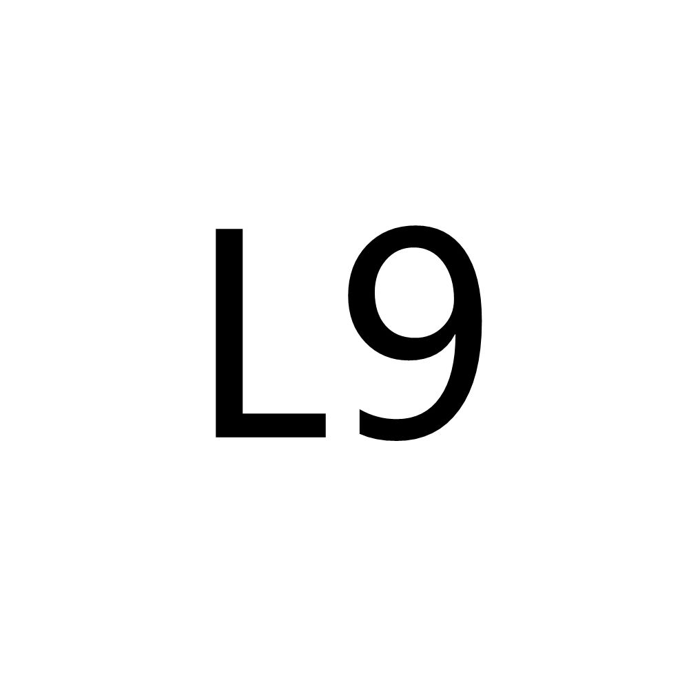 L9 - 꽃 브라운 + 블랙 L 버클 77