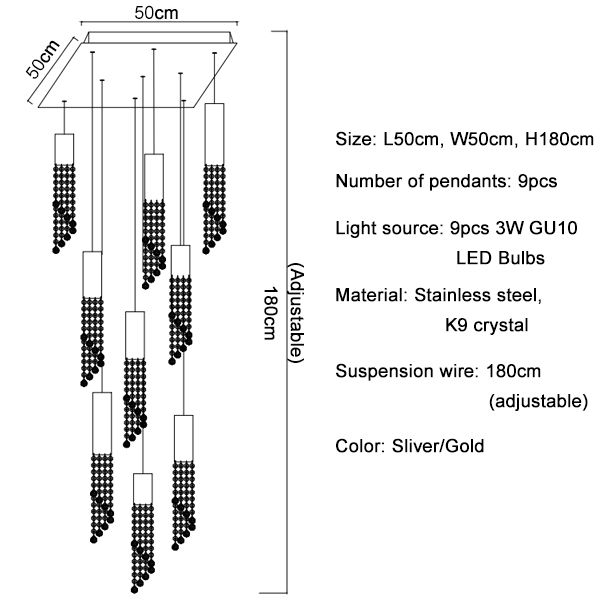 L50cm-9lights