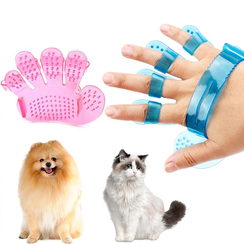 Pet bath sprinkler Brush cat and dog cleaning supplies silicone gloves  Massage shower cleaning tools - AliExpress