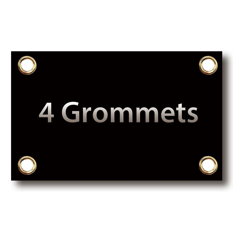 Four Grommets-100 x 375cm Plus