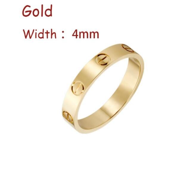 4mm Gold No Diamond