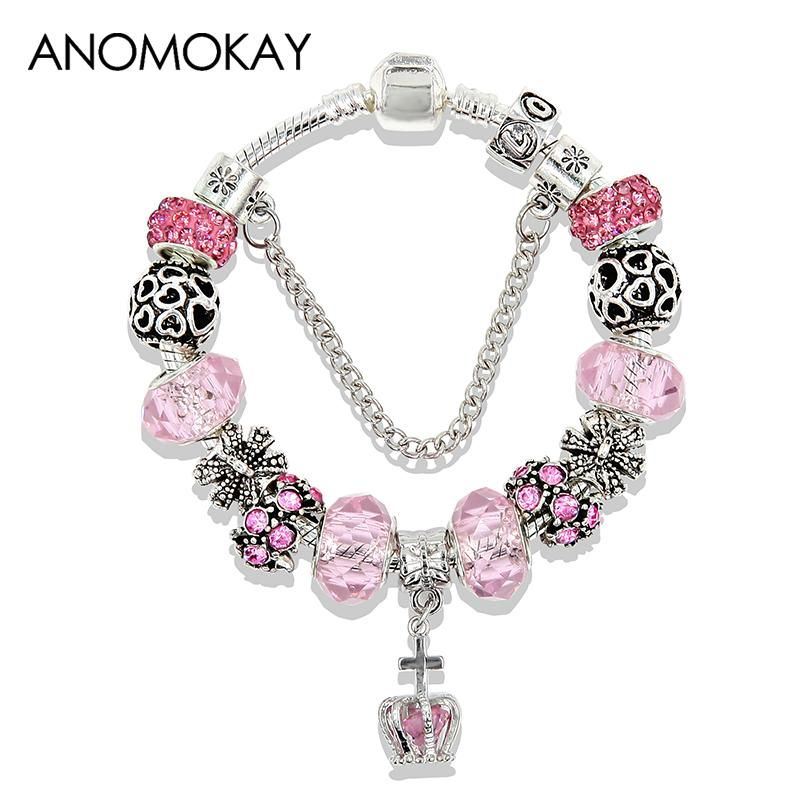 Couronne rose Bracelet 18cm (7.1 pouces)