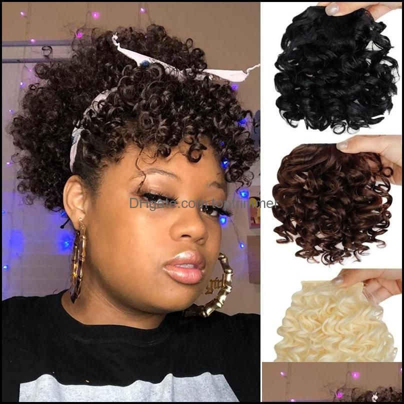 Bangs Hair Extensions Products 6 Inches Curly Fake Bang Clip In Synthetic Black Brown Extension Piece For Natural Hairbangs Short Front Hair Bangs Hair Extensions Products 6 Inches Curly Fake Bang Clip In Synthetic Black Brown Extension Piece For Natural Hairbangs Short Front Hair