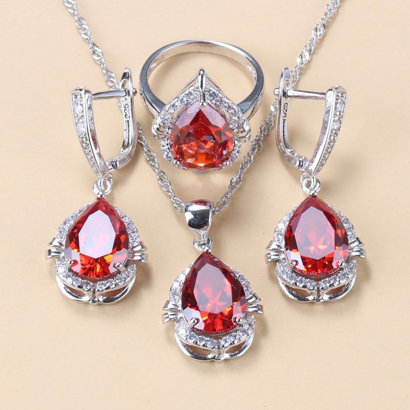 Red 3pcs-8