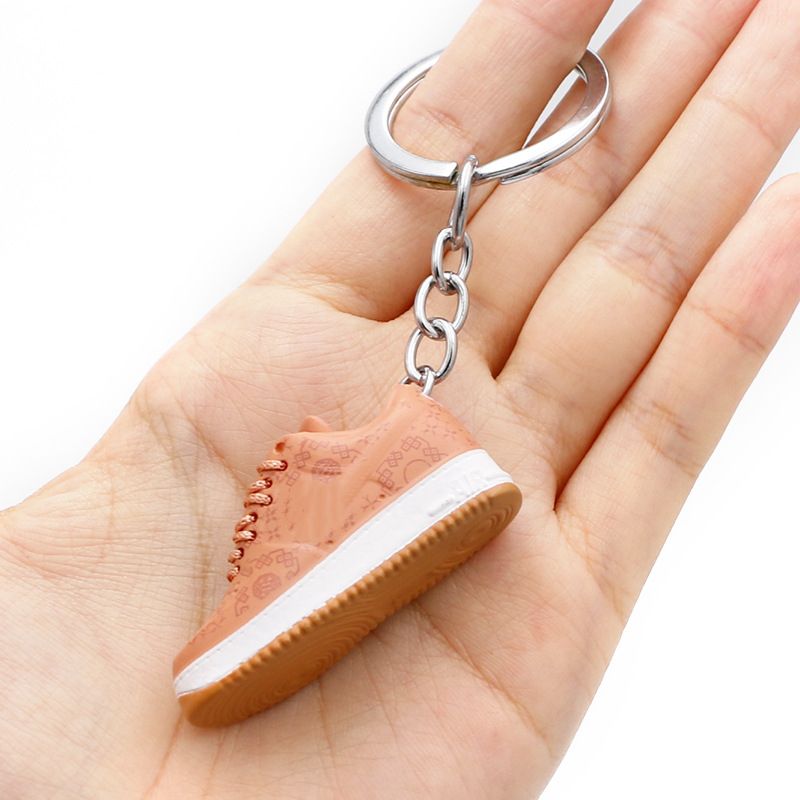 Classic Mini Basketball Shoe Keychain Stereoscopic Sneaker Key Chain