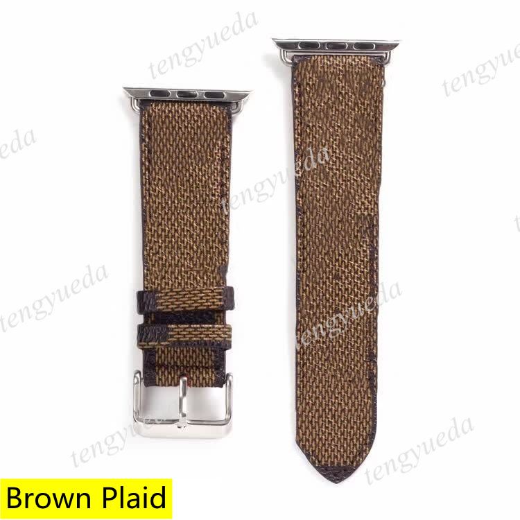 L15-Watchband-Brown Grid