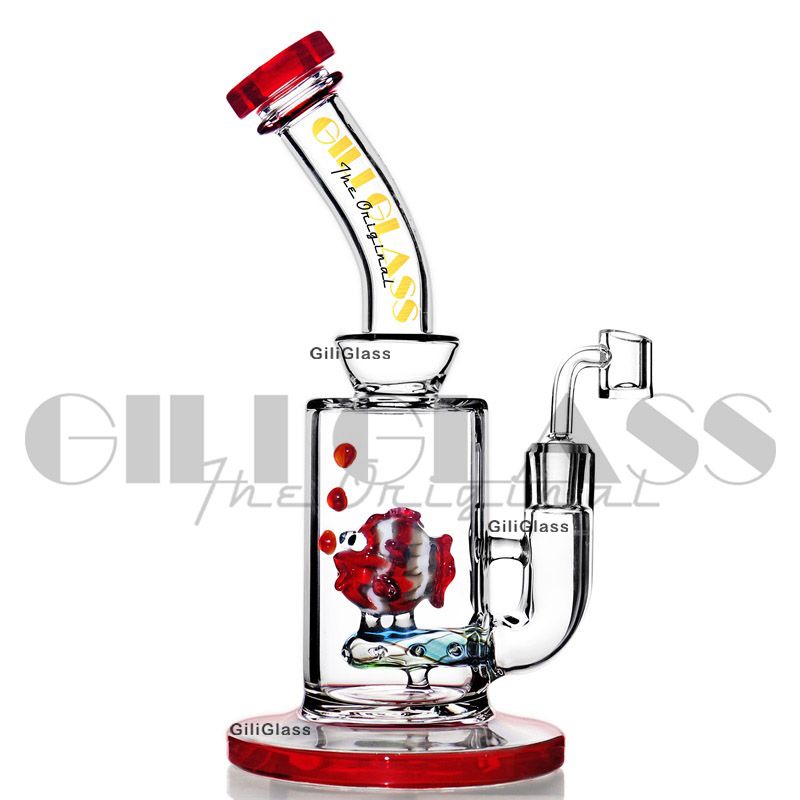 Gili- 528 red with quartz banger