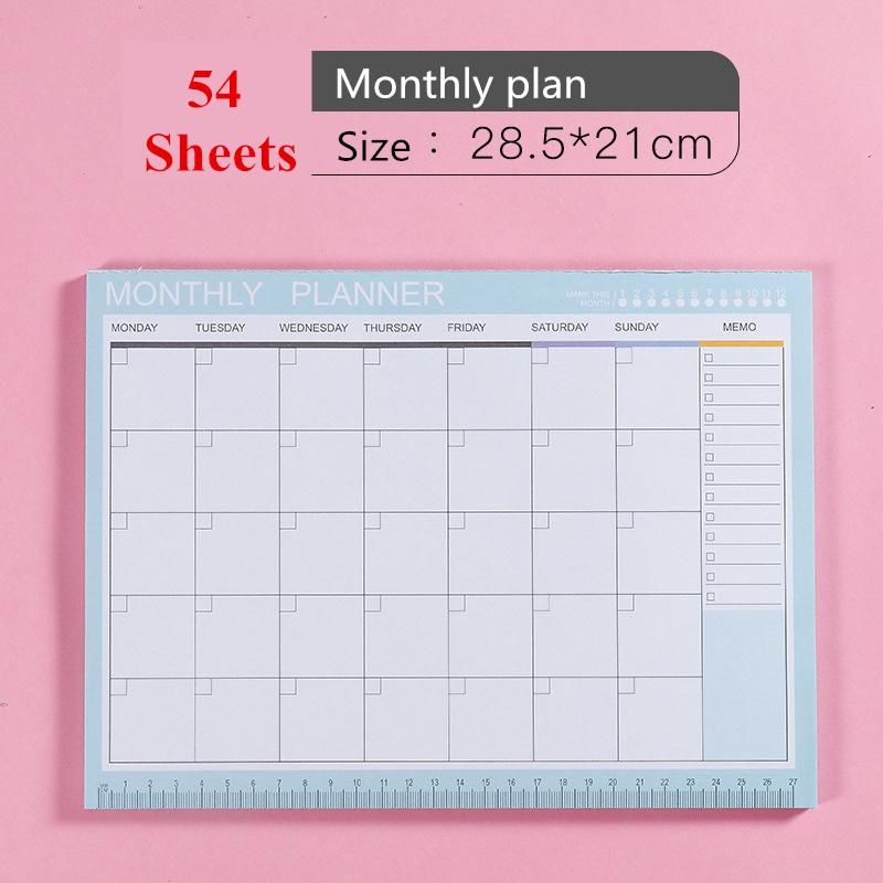 Monthly plan blue2