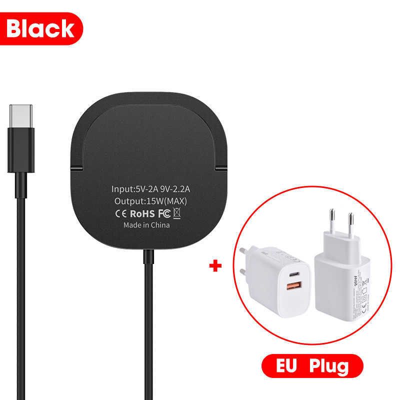 Zwart met EU-plug