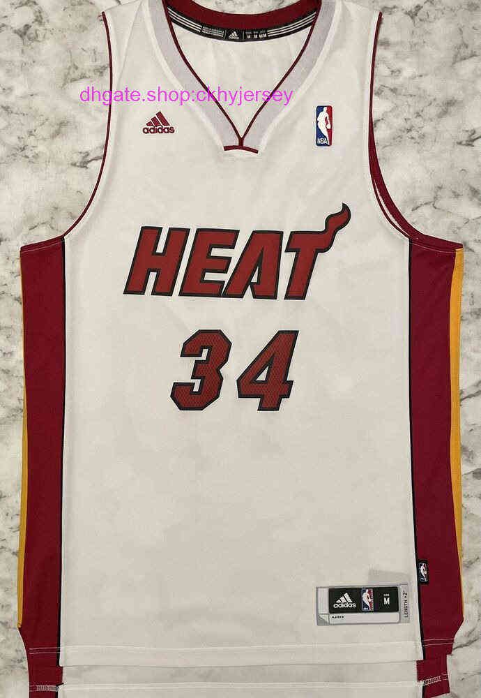 Costura rara barata mia ray Allen Jesus baloncesto jersey para hombre jerseys de retroceso